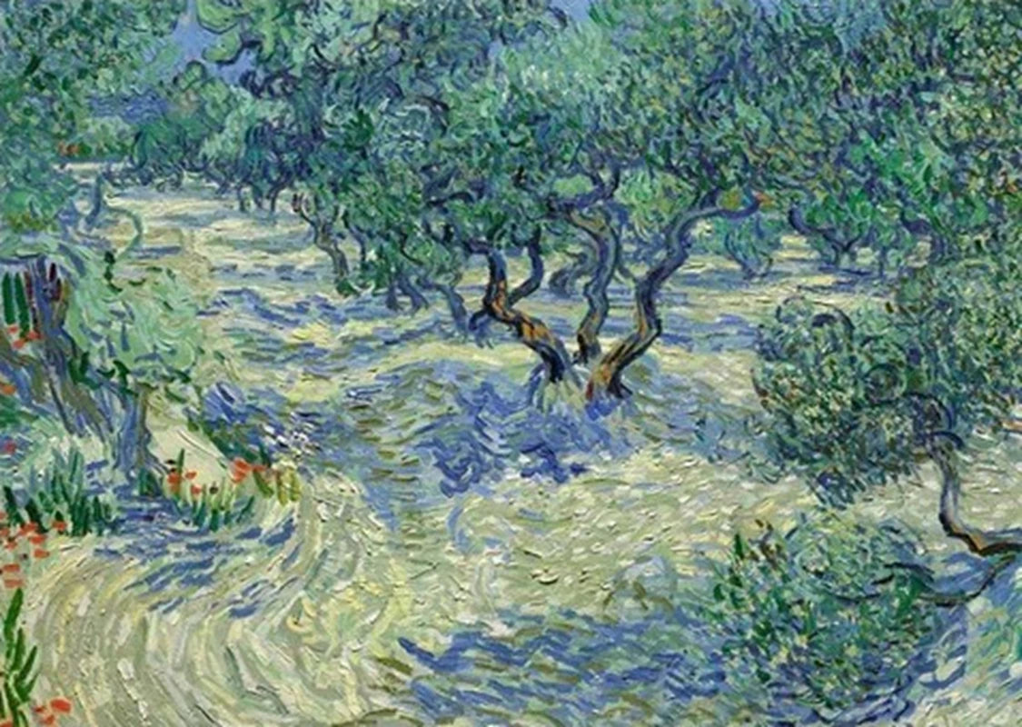 DIY Van Gogh Diamond Painting 5D Full Mosaic Abstract Garden Almond Blossoms Starry Night Rhinestone Decor Home