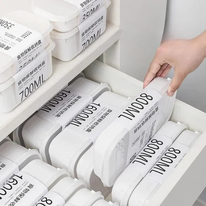 Food Storage Containers, Fresh Box, Kitchen Food Sealed Crisper Containers, Refrigerator Food Storage Containers