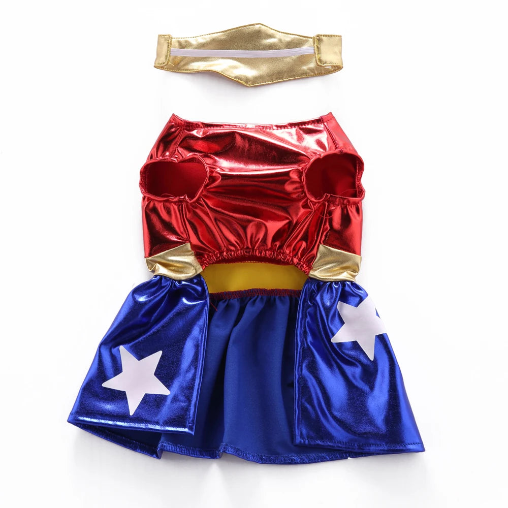 Pet Cloth Halloween Eagle Skirt Costume Christmas Creative Funny Novelty Dress-Up Dog Clothing Transformation Outfit