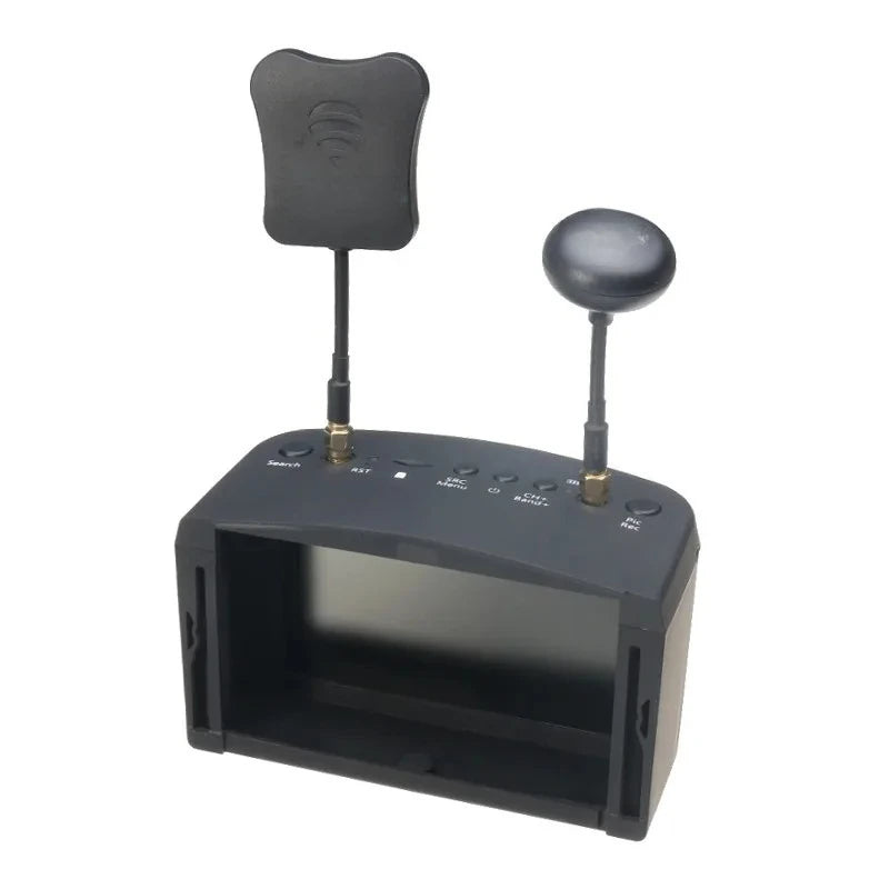 EV800D 5.8G 40CH 5 Inch 800*480 Video Headset HD DVR Diversity FPV Goggles With Battery For RC Model