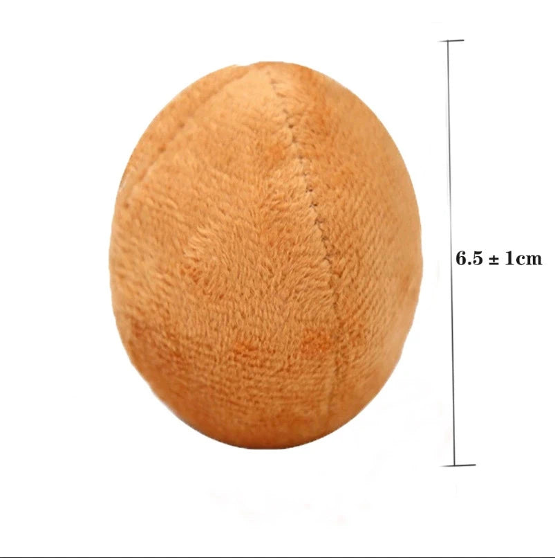 Dog Squeaky Toys Plush Animal Fruit Food Toy Durable Chew Interactive Toys Small Medium Dogs Cats Puppy Pet Supplies
