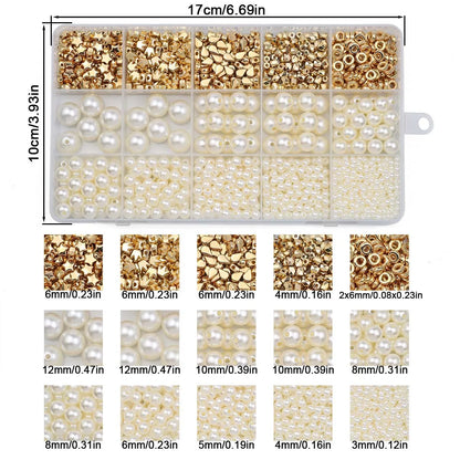 CCB Craft Kits A Variety of Styles Sizes—Handmade DIY Jewelry Making Materials Accessories for Bracelets Necklaces Other Jewelry