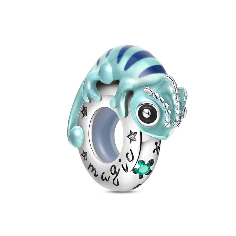 Colorful 925 Sterling Silver Mushroom Rabbit Beads & Toucan Dangle Charm Fits Bracelet Boutique Beautiful Pendant Gifts