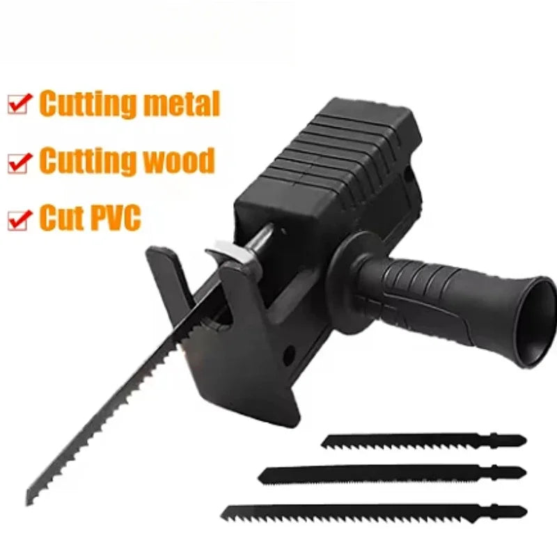 Portable Reciprocating Saw Adapter Electric Drill To Electric Saw For Wood Metal Cutting Tool With Saw Power Tools