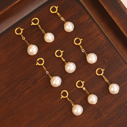 Fine Jewelry Natural Freshwater Pearl DIY Accessories For Necklace Bracelet Party Wedding Gift For Women Wholesale Connection