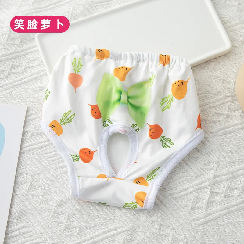 Pet Physiological Pants Princess Pet Panties Dog Menstrual Pants Physiological Pants Dog Diaper Female Dog Clothes Chihuahua