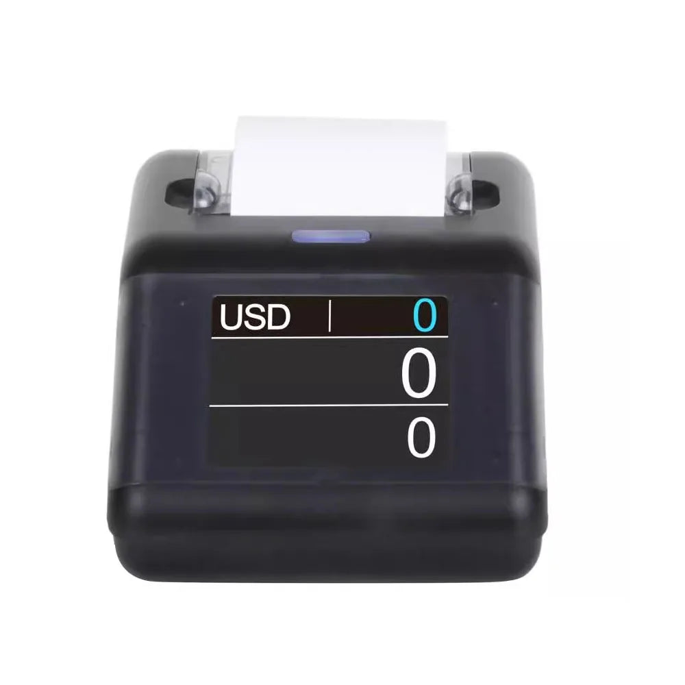 Shop Counter Printer Mini Portable Printer For Bill Counter Printer Small Business Seal pri ...
