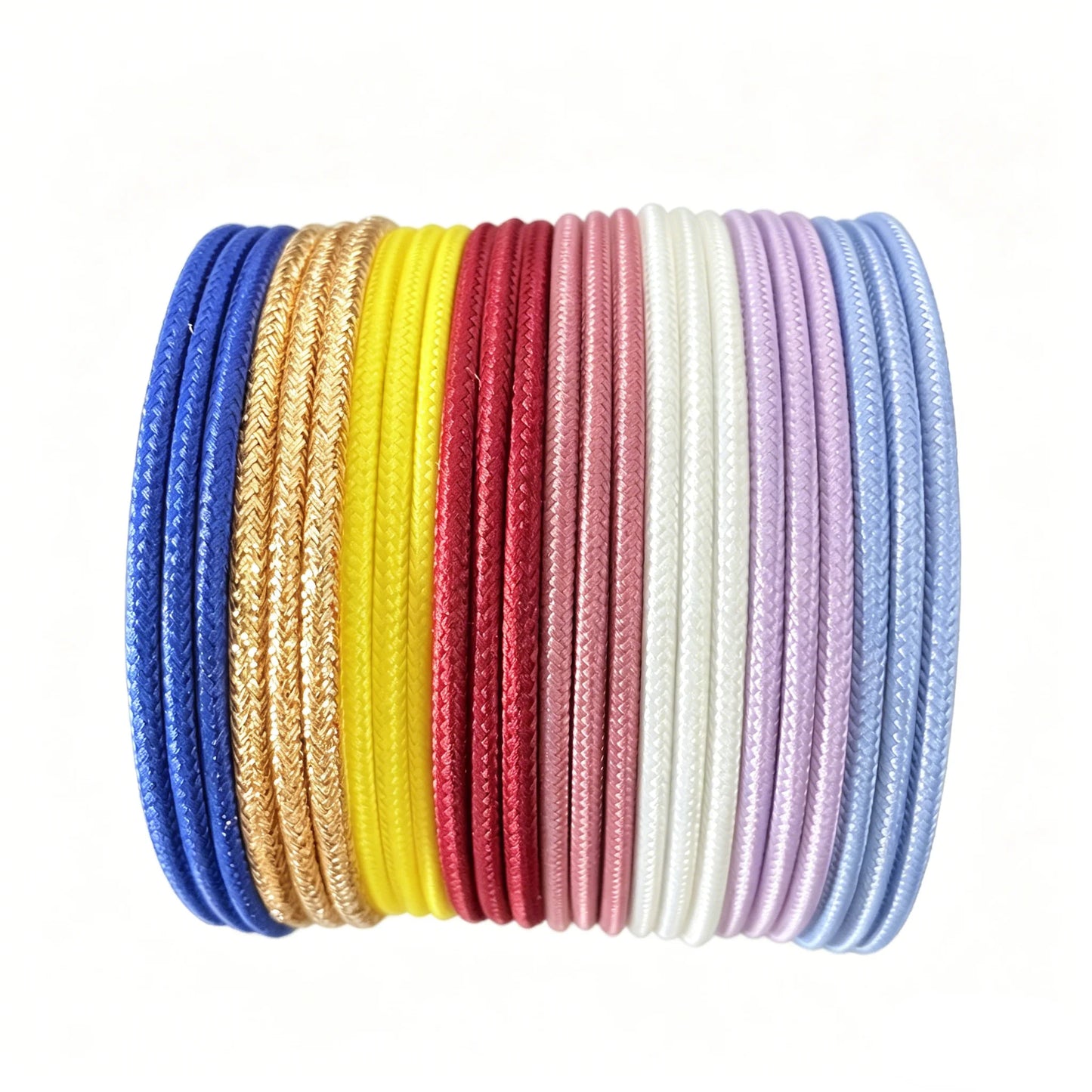 5Pcs Adjustable Magnetic Rope Multicolor Milan Rope Lucky Rope Bracelet DIY Jewelry Making Accessories Wholesale 51cm