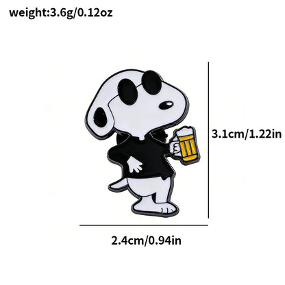 Anime fashion metal brooch, suitable for backpacks, clothing accessories, and women's bags, party favors
