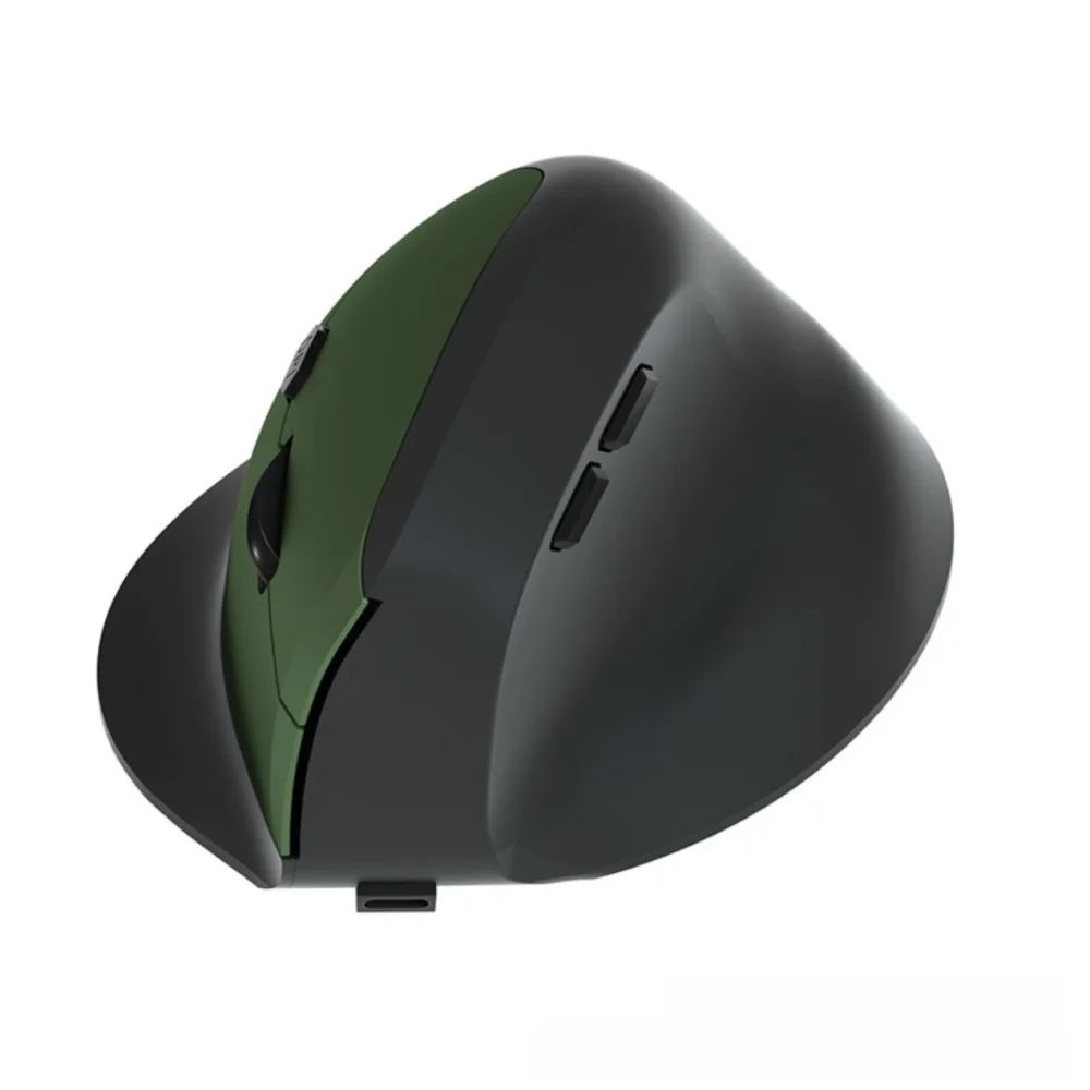 800/1200/1600DPI 2.4G Ergonomic Optical Mouse 6 Mute Buttons Comfortable Gaming Mice ABS Vertical Mouse Gaming Mice Office