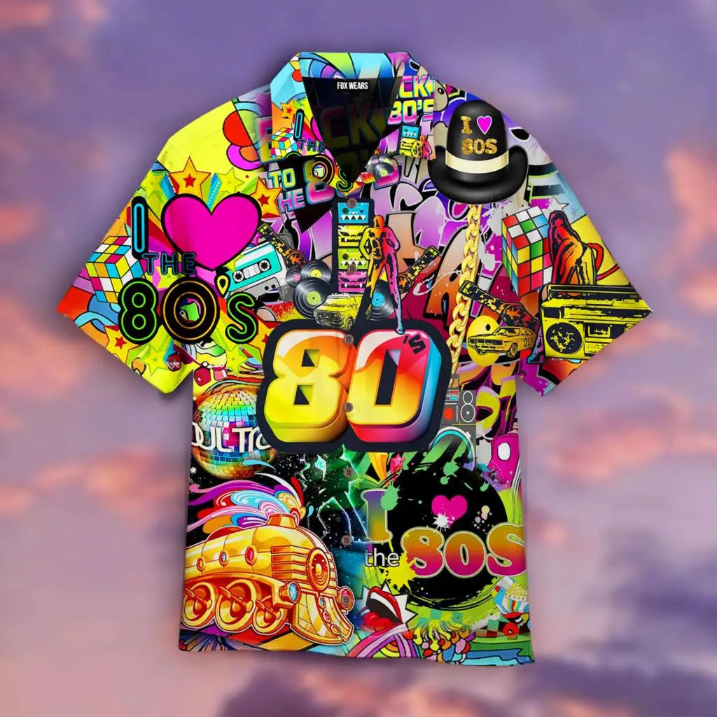Cuba Shirts Men Women Fashion Hawaiian Casual Beach Blouse Men's Clothing Mens Vocation Lapel Floral