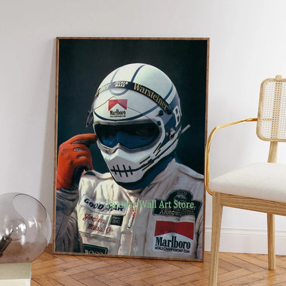 Red Prints Fashion Poster Canvas Painting Red Fashion Wall Art Decor Trendy Aesthetic Poster Hypebeast Racecar Wall Decoration