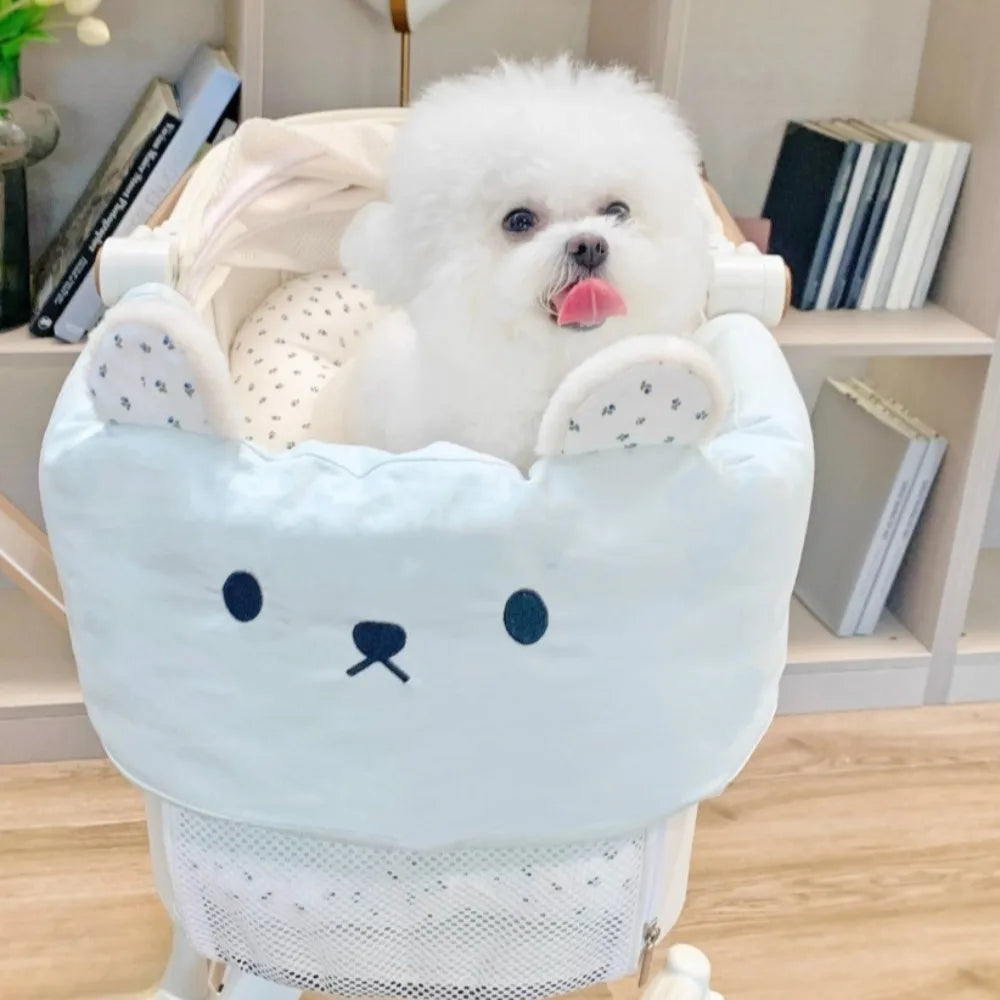 Cat and Dog Strollers Edge Pads Removable and Washable Seat Pads Anti-dirt Padding for Pet Stroller Pet Products Accessories