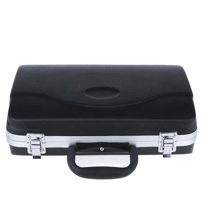 Clarinet Carrying Suitcase Box ABS Material Suspension Padding Accessories Bag for Music Instrument Storage