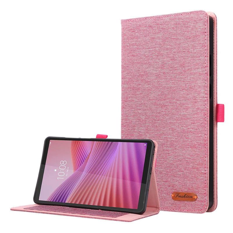 Funda For Lenovo Tab One 8.7 Case Soft Fabric Flip Stand Tablet Shell For Lenovo Tab One / Lenovo Tab K9 Case tb305fu tb305xu