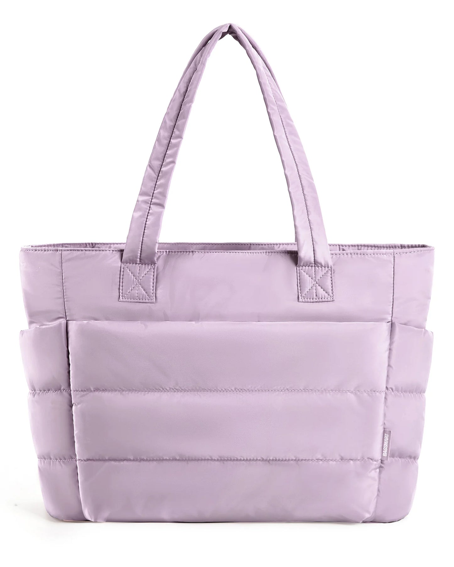 BAGSMART Tote Bag Large Capcity Women's Bags Puffer Padded Handbag For College School Portable Commuting Leisure Travel Pouch
