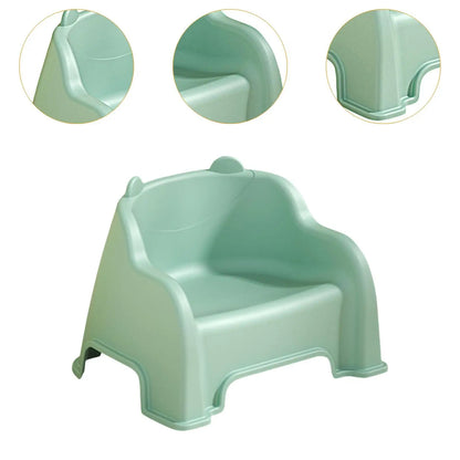 Small Stool Sturdy Lightweight Foot Stool Under Desk Footrest Shoe Changing Stool with Back Support Step Stool for Kitchen