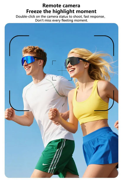 Lenovo D17 Smart Cycling Glasses Headphones Phone Calls Music Touch Controls And UV Protection Cool Sunglasses New