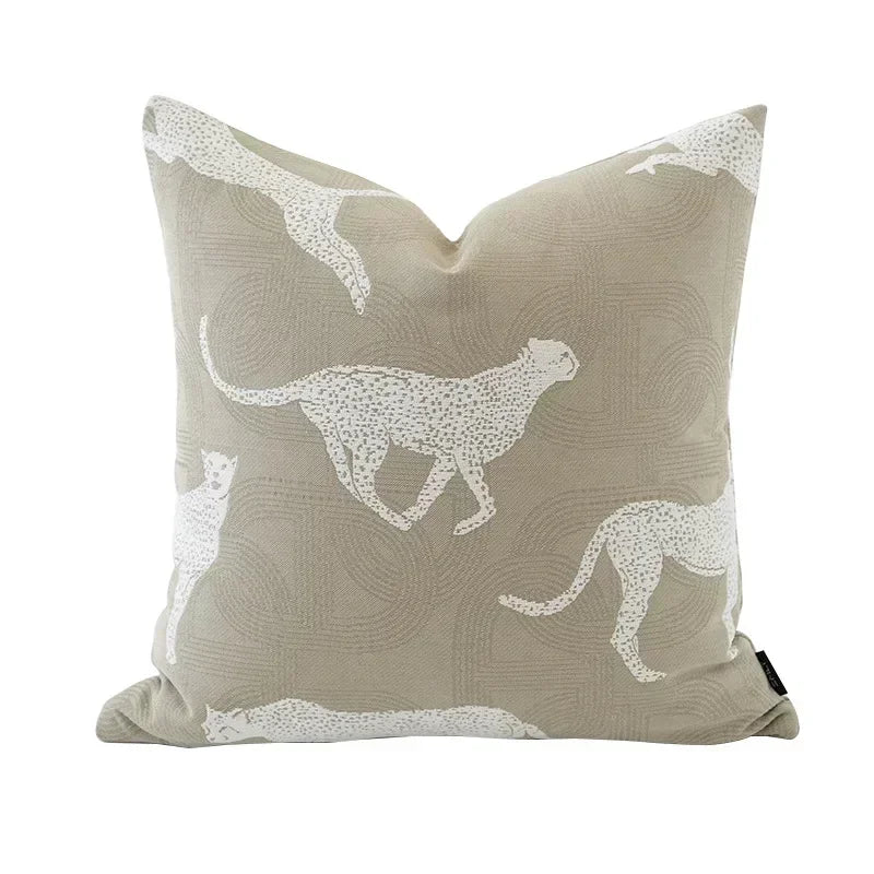 High End Luxury Geometric Jacquard Cushion Cover Modern Premium Pillow Covers Decorative 45x45/50x50cm Home Decor Designer