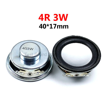 1Piece 4R 3W 5W Diameter 4cm/5cm Amplifier Loudspeaker 3 Watt 4 Ohm 36mm/40mm/45mm/50mm Speakers for Arduino