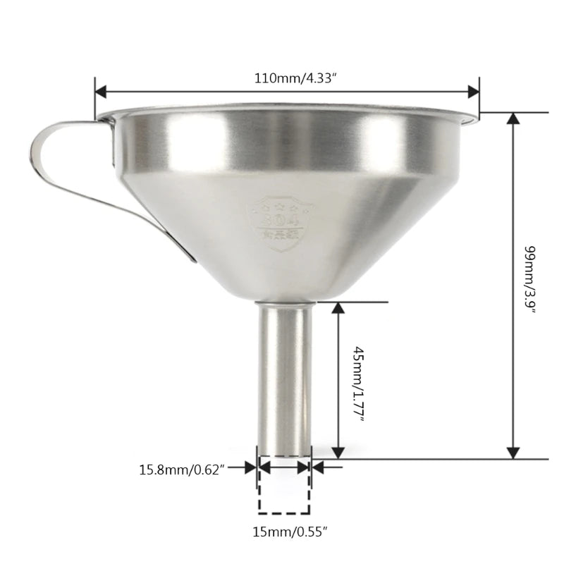 3D-Printer Resin Filter Funnel 304 Stainless-Steel Removable Double Strainer UV Resin Filter Cup For SLA/DLP/LCD