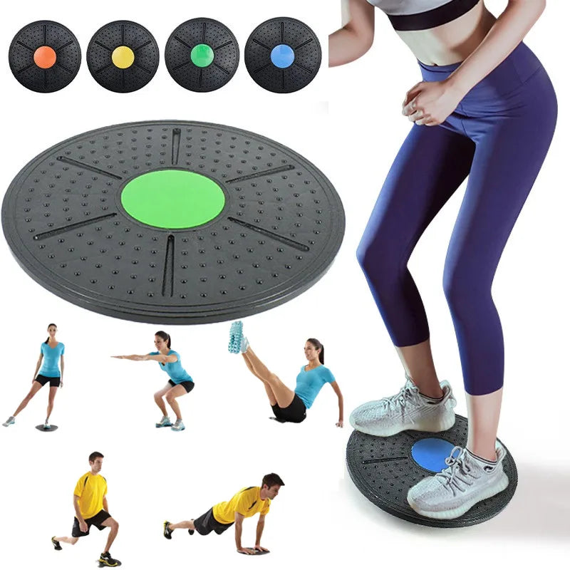 Balance Board Toy 360 Degree Rotation Disc Round Waist Twisting Exerciser Fitness Equipment Waist Twisting Disc fitness Toy