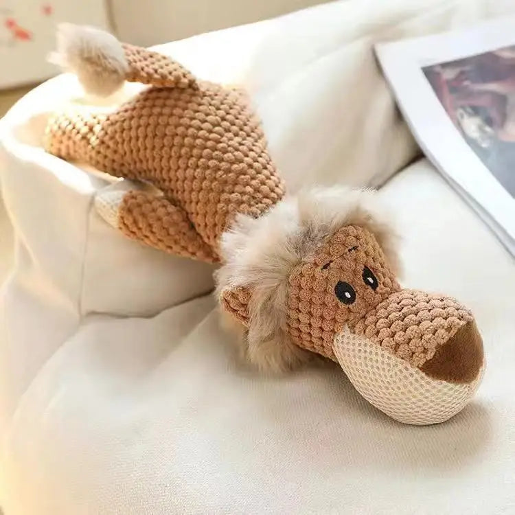 Pet toys dogs and cats bone resistant tear resistant bite resistant sound making grinding teeth cotton rope plush pet dog