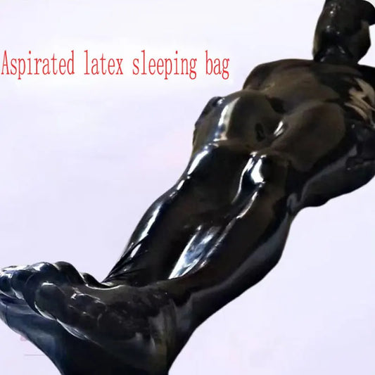 Latex Sleeping Bag Latex Sleep Bed Bag Frame Vacuum Bed Latex Vac Bed Including Headsets Mask Able to Extract Air