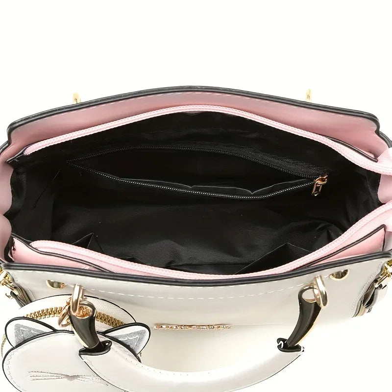 Women's Handbags Fashion Handbags Women's Handbags Crossbody Large Capacity Cat Purse