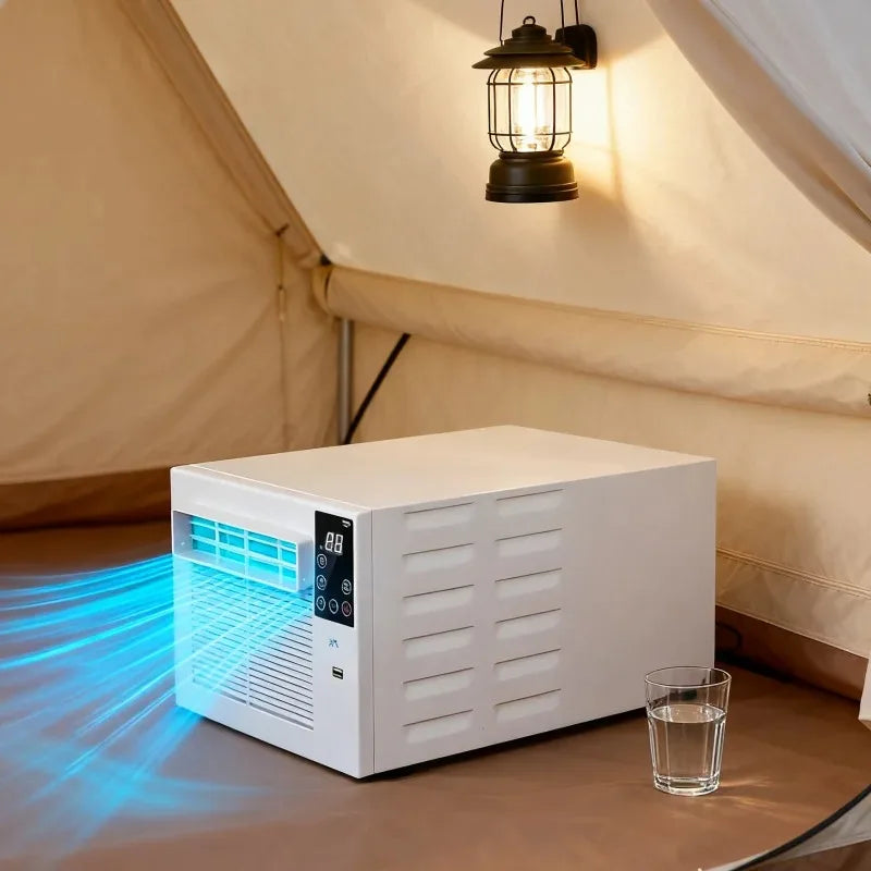 Portable Air Conditioner With Good Quality R290 Refrigerant Real Air Ac Fast Cooling Mini Window Air Conditioner,remote control