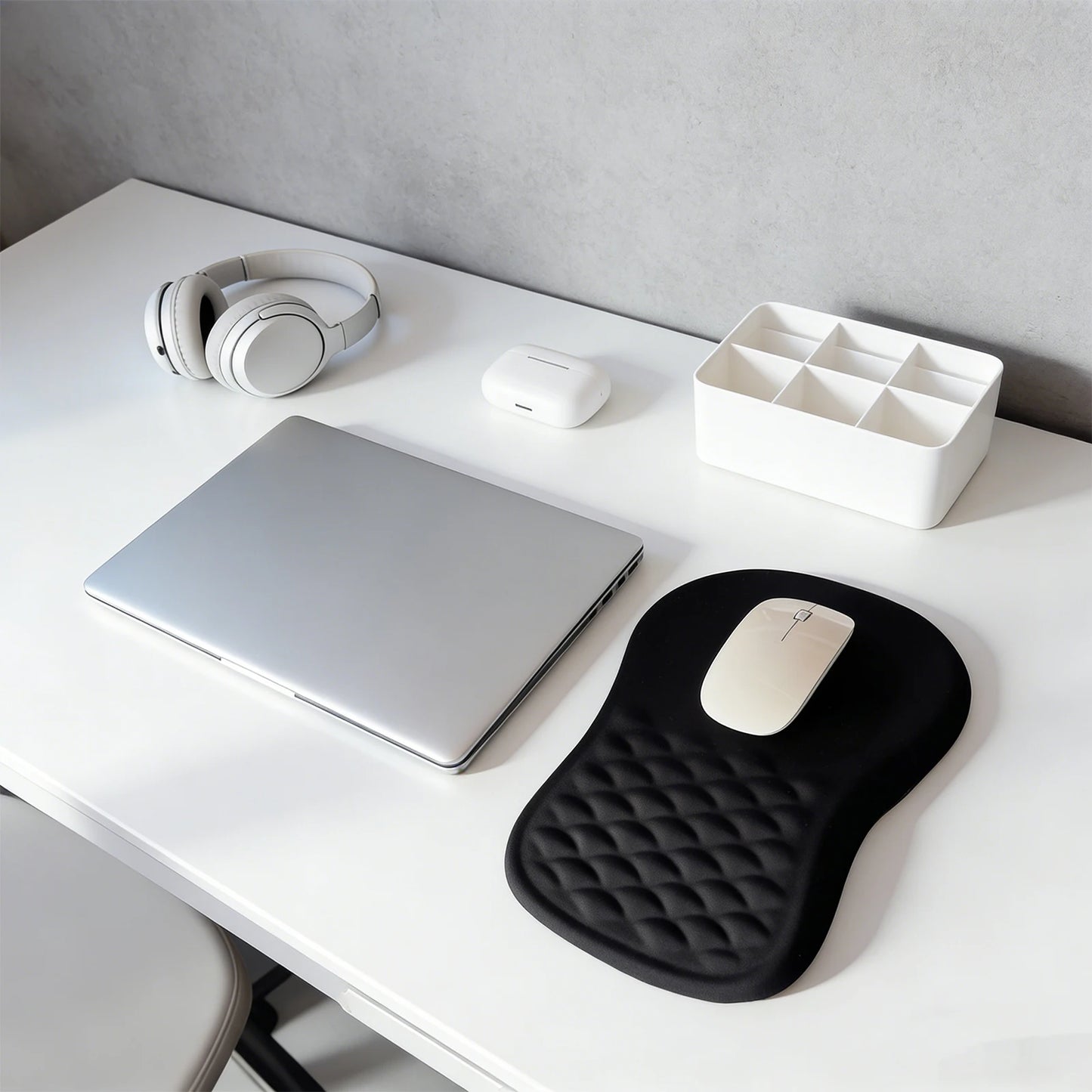 Ergonomic Mouse Pad Non-Slip Massage Bulge Mousepad Wear Resist Comfortable Wrist Support Pads For PC Laptop Computer Gaming