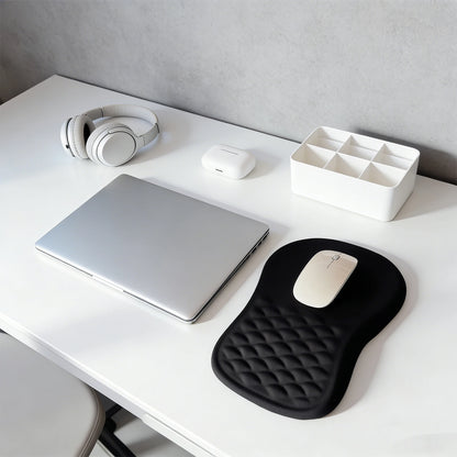 Ergonomic Mouse Pad Non-Slip Massage Bulge Mousepad Wear Resist Comfortable Wrist Support Pads For PC Laptop Computer Gaming