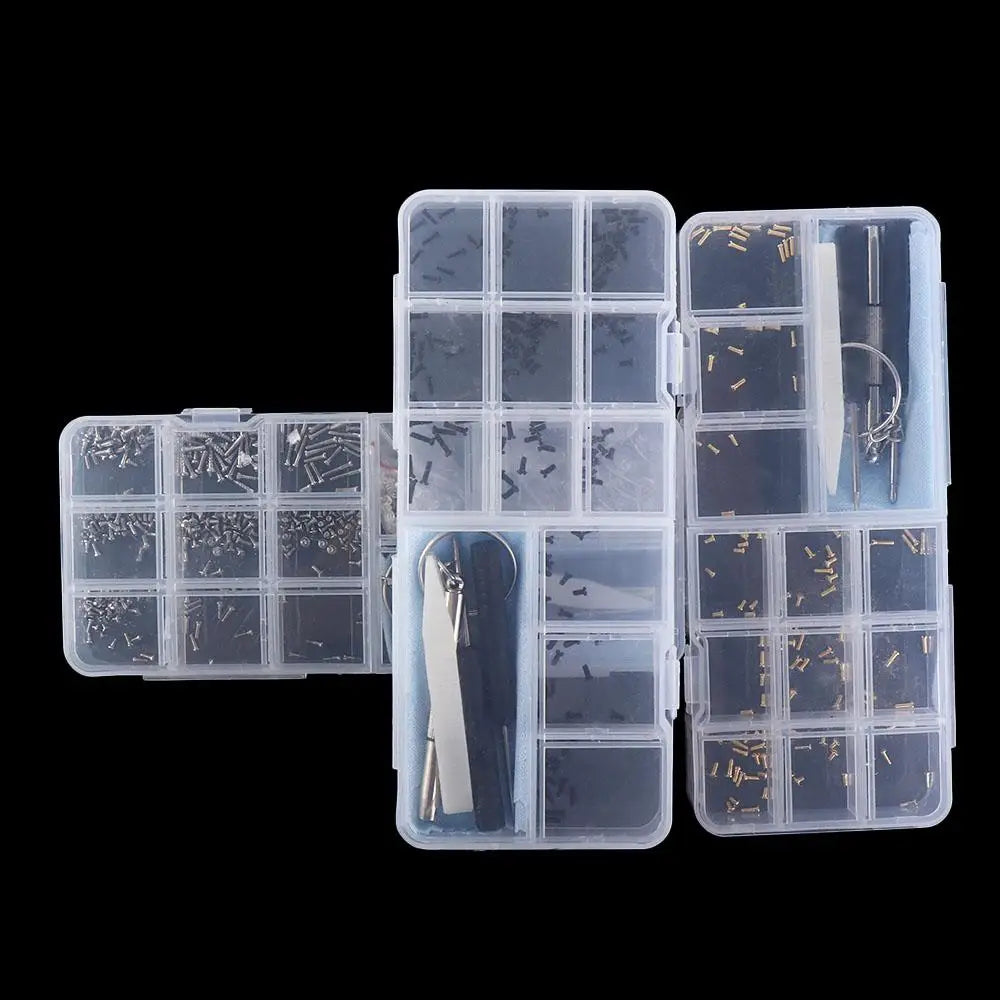 Screws Replacement With Tweezers Sun Glasses Nuts Glasses Screws Sets Eyeglass Nose Pads Sunglass Repair Tool Glasses Screws
