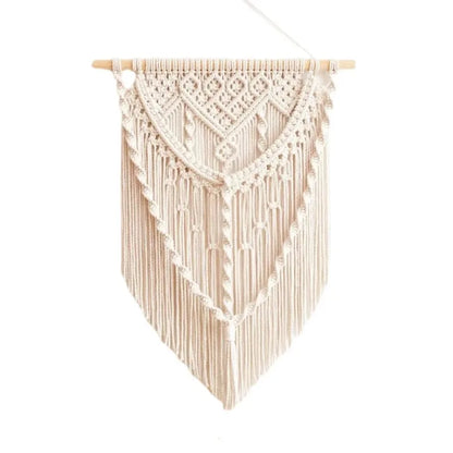 Home Homestay Wall Decor Tapestry Bohemian Woven Structure Room Background Carpet Indoor Daily Arrangement Storage Accessory