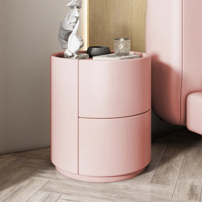With Storage Narrow Nightstands Round With Drawers Bedroom Design Nightstands Tall Luxury Table Chevet Chambre Modern Furniture