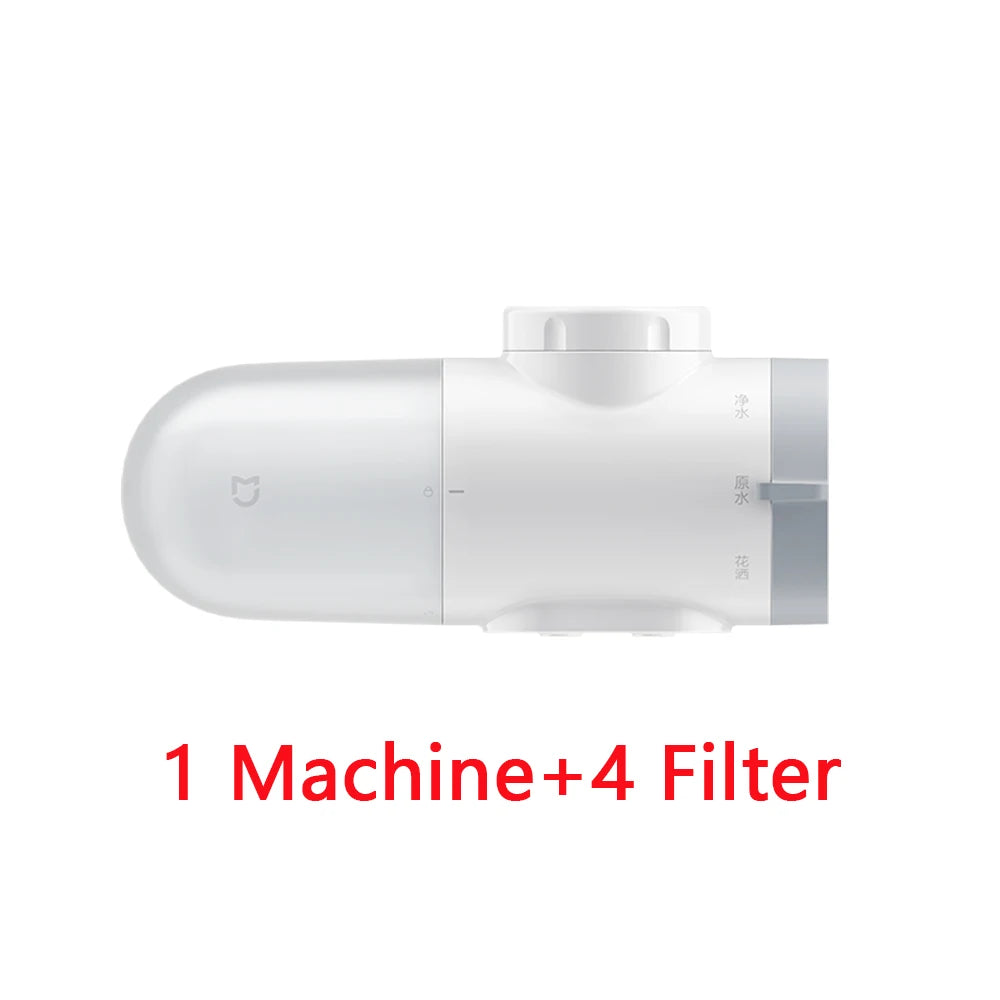 NEW MIJIA Faucet Water Purifier 2 Household Kitchen Tap Visible Water Filter Activated Carbon Percolator System -CN