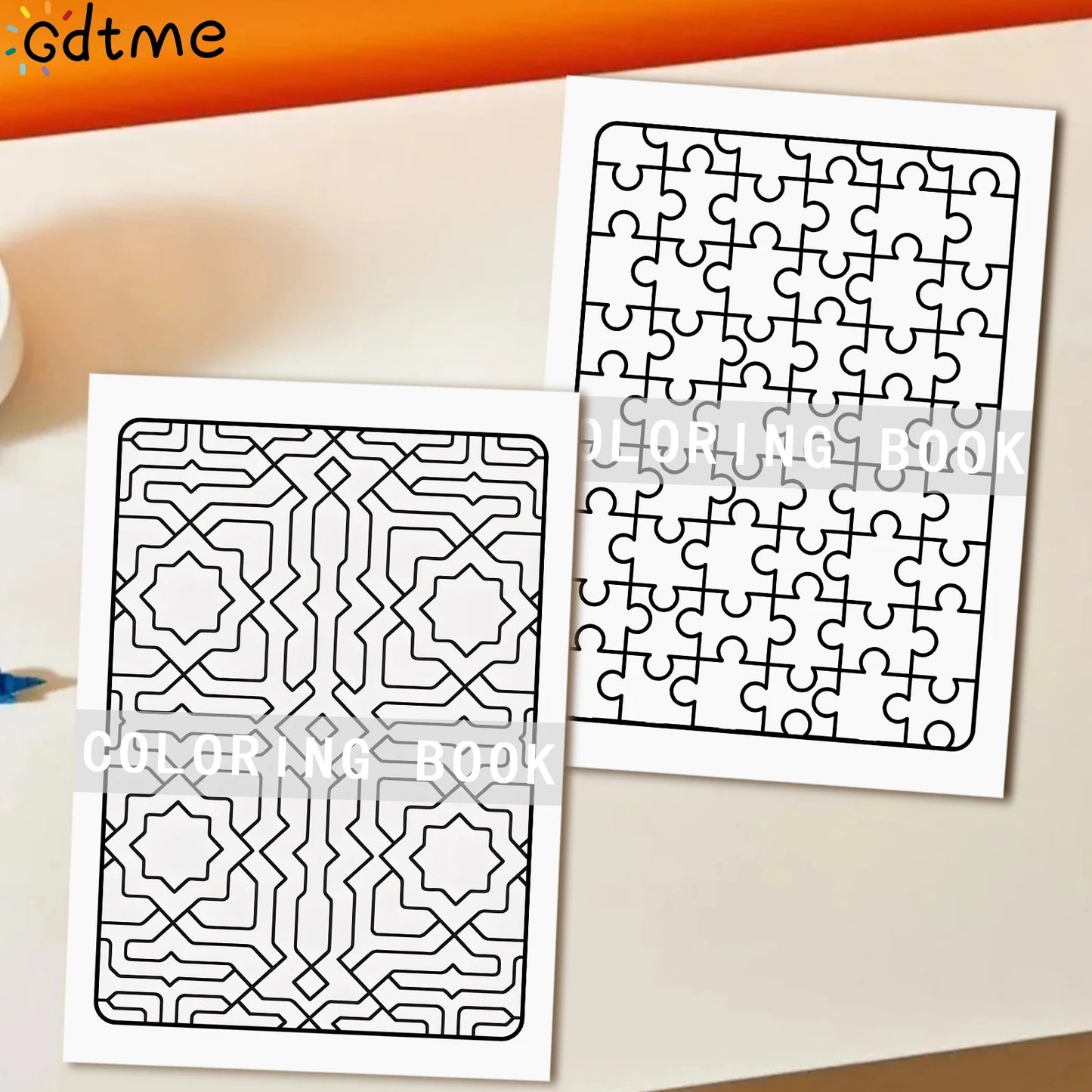 SATISFYING PATTERNS Coloring Book for Adult Relieve Stress Kill Time DIY Painting Drawing Book Kids Educational Toys