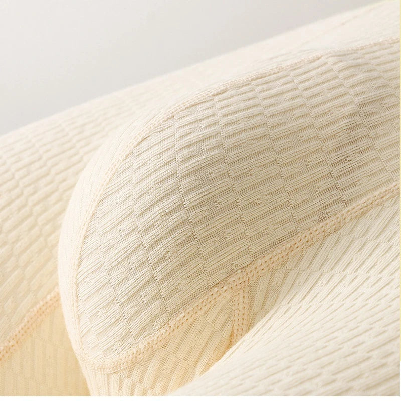 Baby Cotton Thermal Underwear Bottoms Men Winter Warm Long Johns Male Youth Student Bugle Pouch Leggings Male Slim Fit Sleepwear