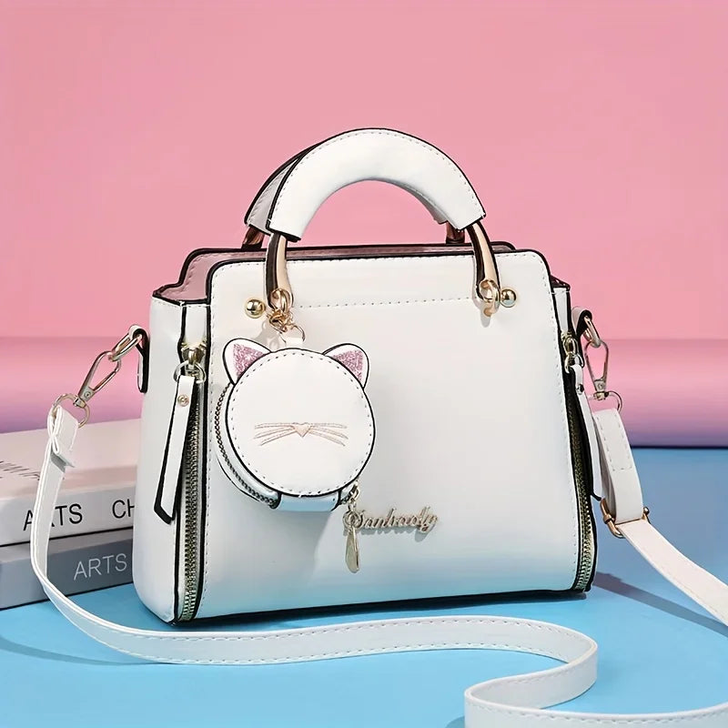 Women's Handbags Fashion Handbags Women's Handbags Crossbody Large Capacity Cat Purse