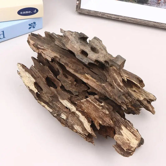 New Wood Aquarium Decor, Driftwood Water Feature Ornamental Accessories For Fish Tanks With Natural Holes Suitable For Shrimp