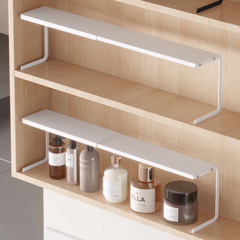 Mirror Cabinet Storage Box, Bathroom Cabinet Under-Shelf Hanging Basket Organizer, Cosmetics and Skin Care Products Bathroom Storage Rack