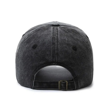 Four Seasons New Baseball Cap Retro Distressed Casual Outdoor Sports Hat Spring And Autumn Sunhat Letter Embroidery Cap Men