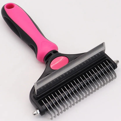 Pet Grooming Comb Cat Grooming Knot Opener Fine Toothed Hair Brush Dog Hair Removal Comb
