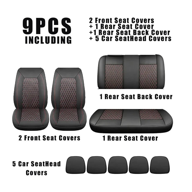 5-seater car seat covers For iCAR Fully enclosed protective seat, suitable for all seasons, durable and easy to clean