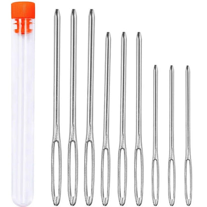 9/23/32 Piece Sewing Needles Set Large Eye Needles Leather Sewing Needles Set for Hand Sewing Leather Crafts