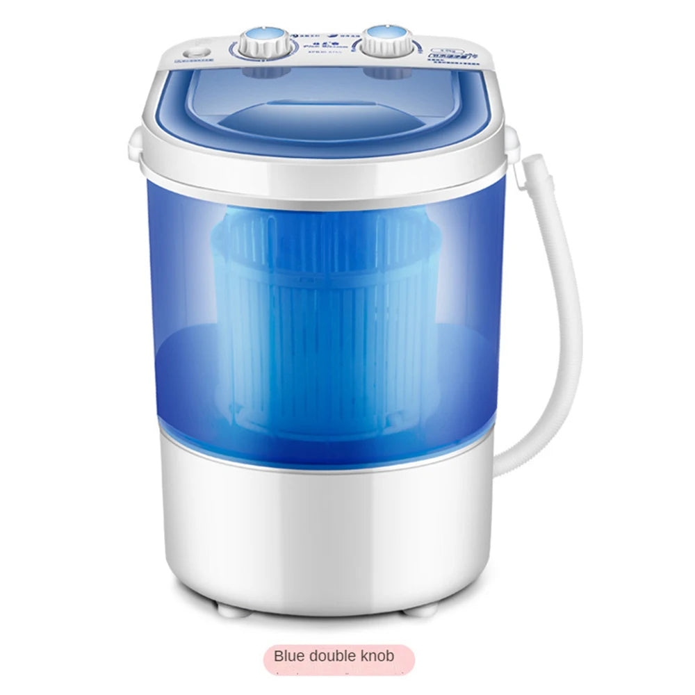 Large Portable Washing Machine with Dryer Bucket for Clothes Shoe Small Washing Machines Mini Automatic Sock Underwear Washer UK