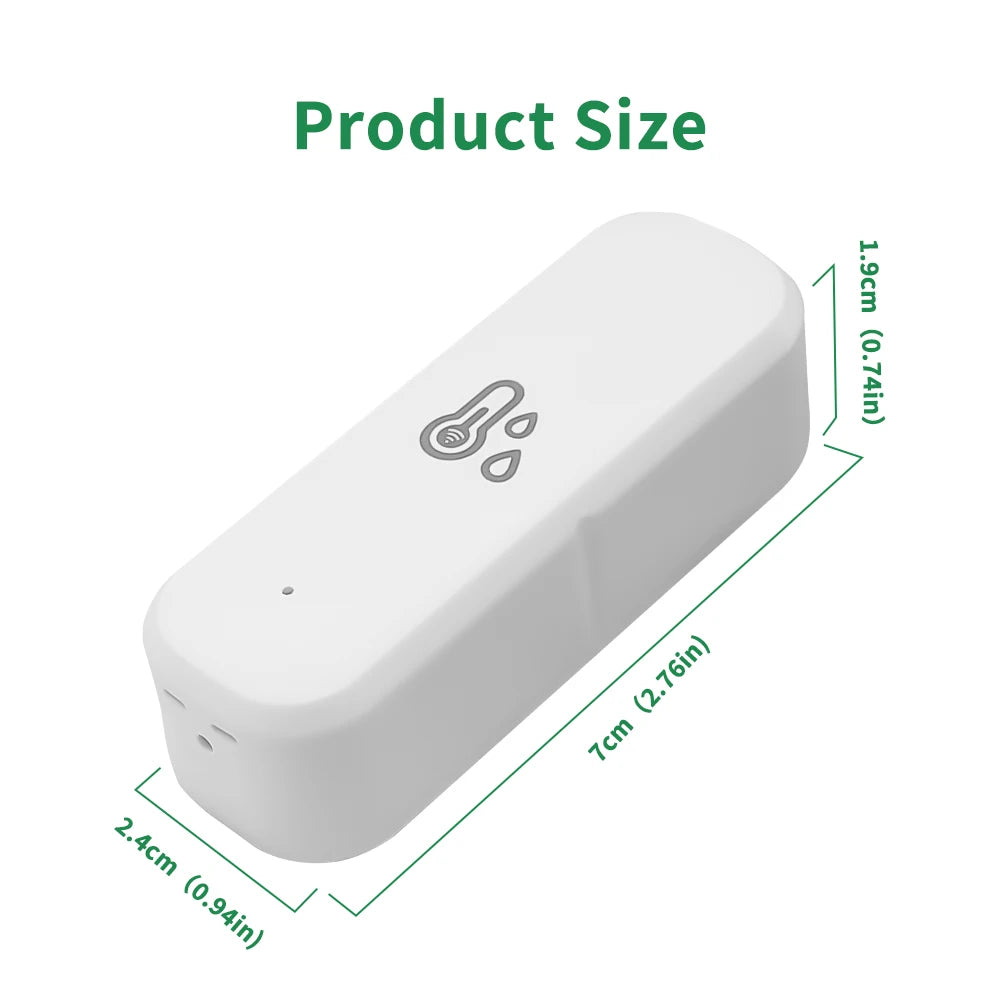 WiFi Hygrometer Tuya Smart Devices Temperature Sensor Smart Life Products Temperature And Humidity Monitoring Smart Home System