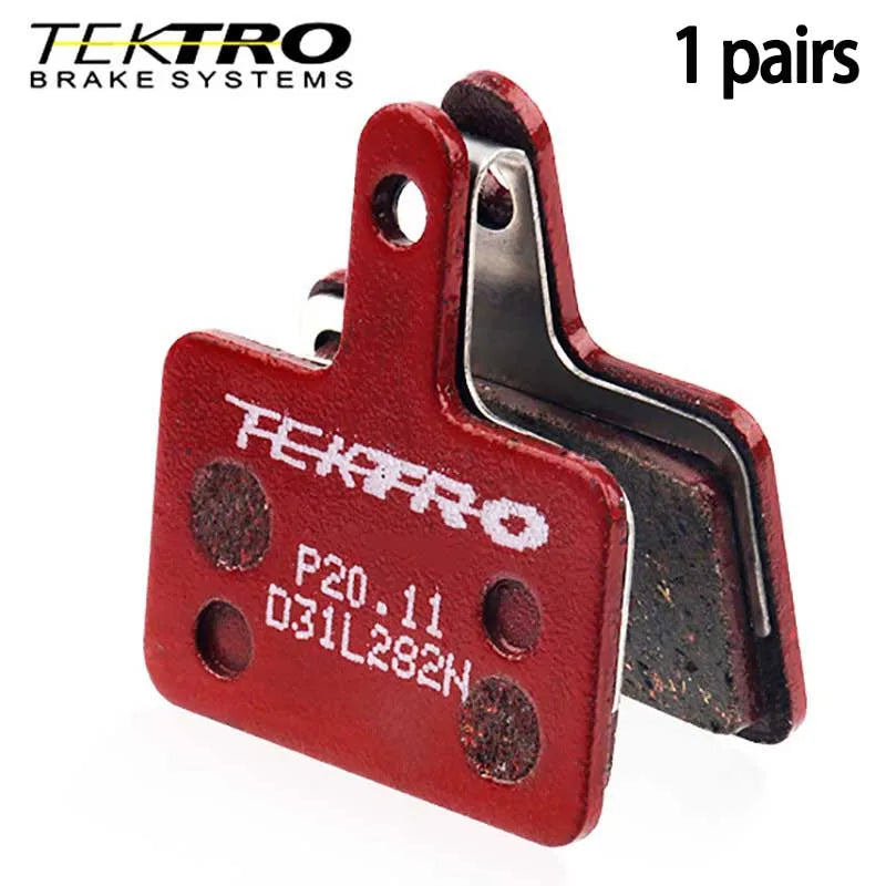 TEKTRO P20.11 Semi-Metallic Brake Pads for Mountain Bike Disc Brake Systems - High Friction, Durable & Quiet Performance