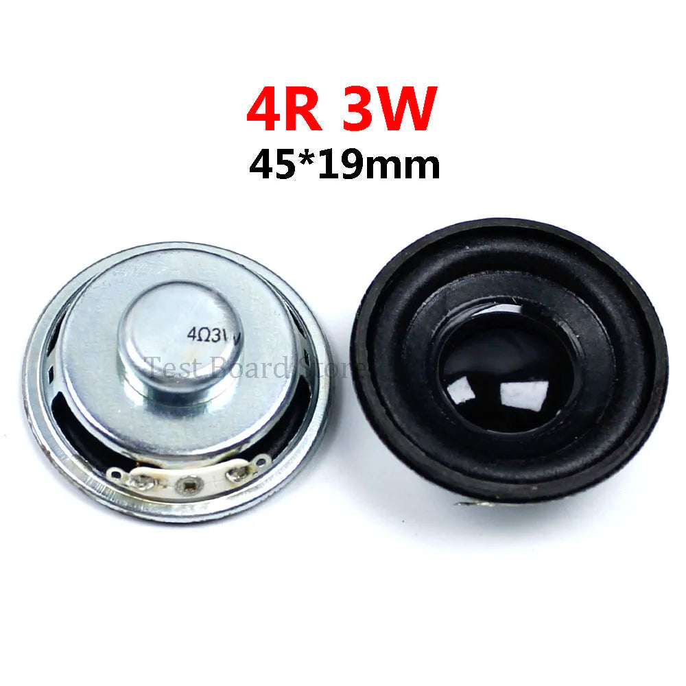 1Piece 4R 3W 5W Diameter 4cm/5cm Amplifier Loudspeaker 3 Watt 4 Ohm 36mm/40mm/45mm/50mm Speakers for Arduino