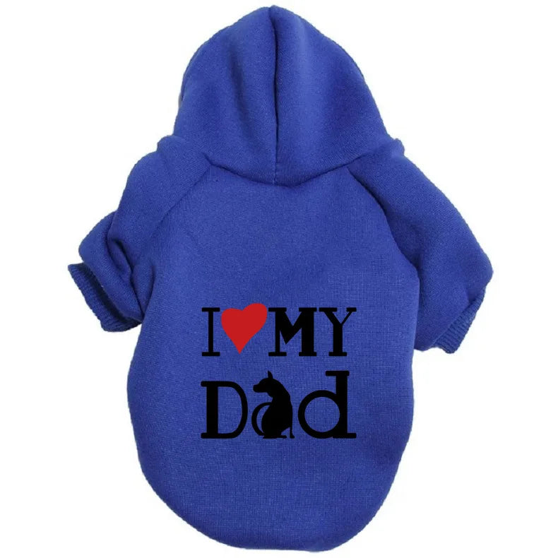 Dog Apparel Clothes Wholesale Cotton Coat Hoodie Pet Jacket Vest Fashion Dog Clothes Clothing For Pet Dog Tracksuit Pyjamas